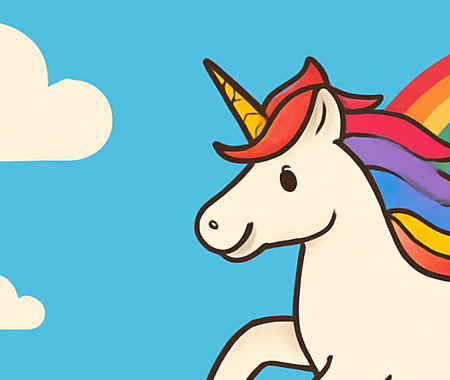 Unicorn Surfing
